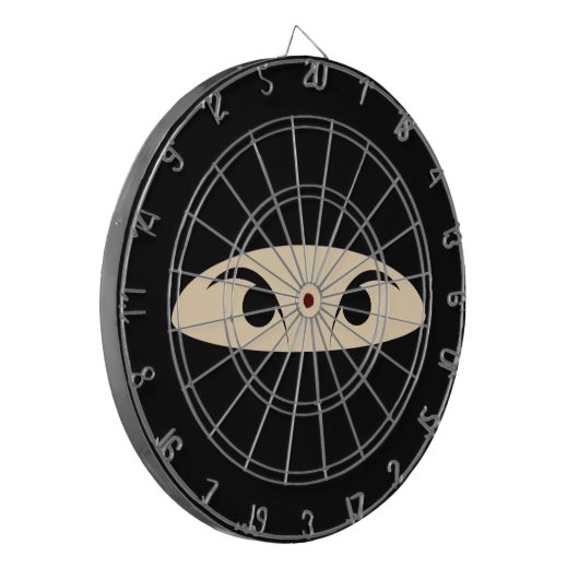 Jeu De Fléchettes Ninja Face (Devant gauche)