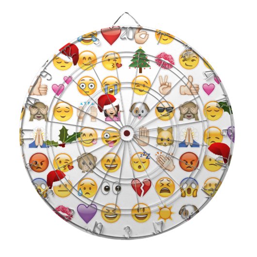 Jeu De Fléchettes noël emojis (Devant)