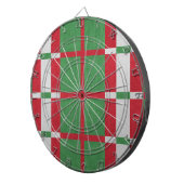 Jeu De Fléchettes Noël rayé (Devant droit)