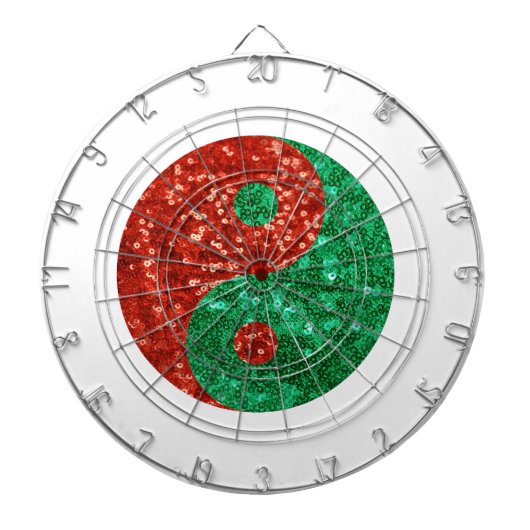 Jeu De Fléchettes noël yin yang (Devant)