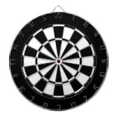 Jeu De Fléchettes noir et blanc (Devant)