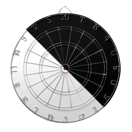 Jeu De Fléchettes Noir et blanc (Devant)