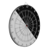 Jeu De Fléchettes Noir et blanc (Devant gauche)