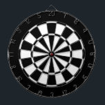 Jeu De Fléchettes Noir et blanc<br><div class="desc">Tableau de fléchettes noir et blanc.</div>