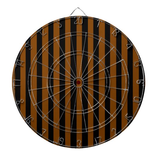 Jeu De Fléchettes Noir et Tan (Devant)