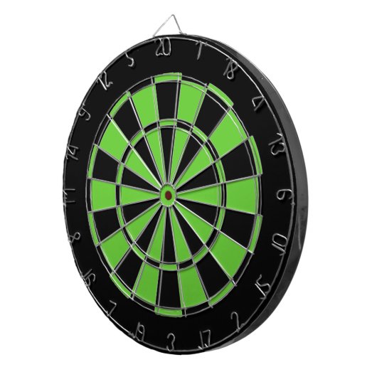 Jeu De Fléchettes Noir et vert (Devant droit)