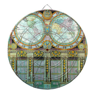 Jeu De Fléchettes Nouveau Monde - Anciennes Cartes-Cartographiques