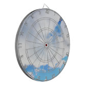 Jeu De Fléchettes Nuages blancs et ciel bleu (Devant gauche)