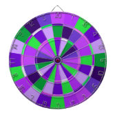Jeu De Fléchettes Nuances de pièce pourpre et verte de jeu (Devant)