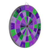 Jeu De Fléchettes Nuances de pièce pourpre et verte de jeu (Devant gauche)