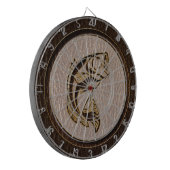 Jeu De Fléchettes Obscurité simili cuir de poissons (Devant gauche)