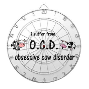 Jeu De Fléchettes OCD Cow