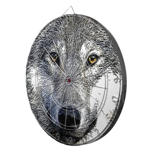 Jeu De Fléchettes OEuvre Wolf Eyes (Devant droit)