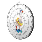 Jeu De Fléchettes Oie blanche en snorkeling (Devant droit)