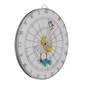 Jeu De Fléchettes Oie blanche en snorkeling (Devant gauche)