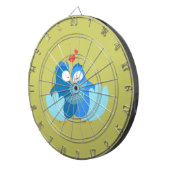 Jeu De Fléchettes oiseaux bleus amoureux (Devant droit)