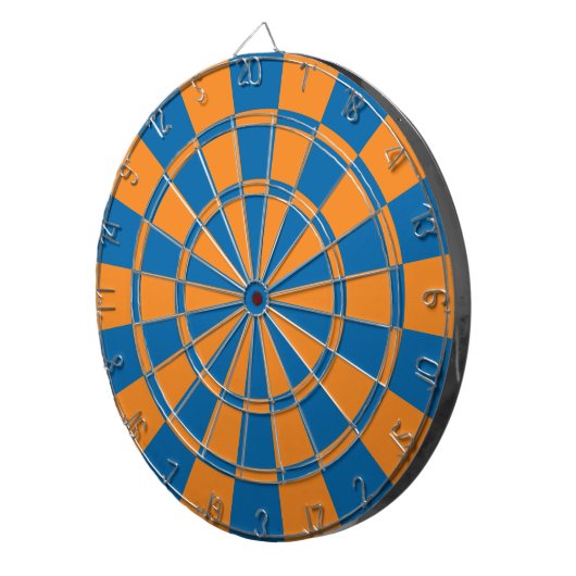 Jeu De Fléchettes Orange et bleu (Devant droit)