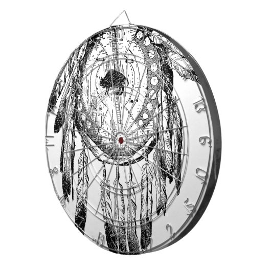 Jeu De Fléchettes Organisation amérindienne (Devant droit)