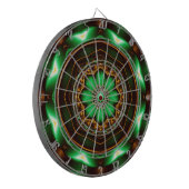 Jeu De Fléchettes Ornement de fractale verte (Devant gauche)