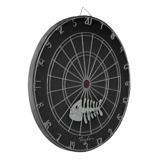 Jeu De Fléchettes Os de poisson gris cendré (Devant gauche)