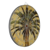 Jeu De Fléchettes Palmier vintage - modèle customisé tropical (Devant gauche)