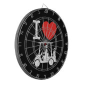 Jeu De Fléchettes Panier de golf I Heart (Love) (Devant gauche)