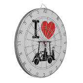 Jeu De Fléchettes Panier de golf I Heart (Love) (Devant gauche)