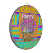 Jeu De Fléchettes Panier de Pâques et d'Oeufs inspirés de l'Afrique (Devant gauche)