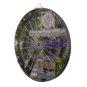 Jeu De Fléchettes Panneau de signalisation Rum Point Grand Cayman (Devant droit)