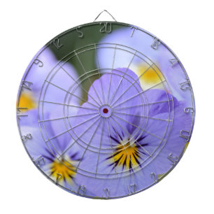 Jeu De Fléchettes Pansies bleu pâle