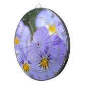 Jeu De Fléchettes Pansies bleu pâle (Devant droit)