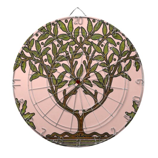 Jeu De Fléchettes Papier peint frise d'arbre de William Morris (Devant)
