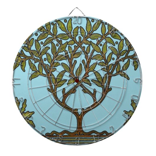 Jeu De Fléchettes Papier peint frise d'arbre de William Morris (Devant)
