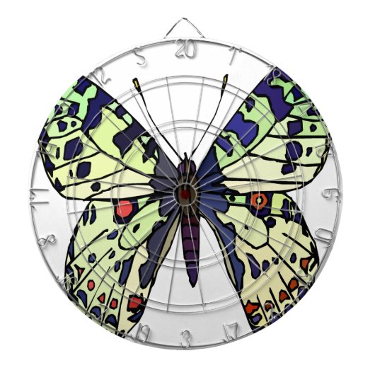 Jeu De Fléchettes papillon coloré (Devant)