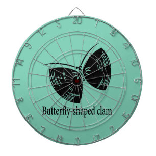 Jeu De Fléchettes papillon palourde