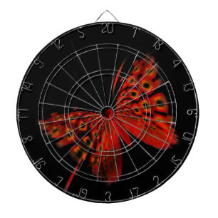 Jeu De Fléchettes Papillon rouge