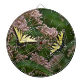 Jeu De Fléchettes Papillons à queue de tigre sur Joe Pye Weed (Devant)