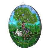 Jeu De Fléchettes Pâques - Chiot Capo et Papillon (Devant droit)