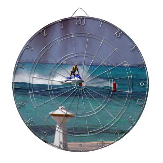 Jeu De Fléchettes Paradis du Jet Ski (Devant)