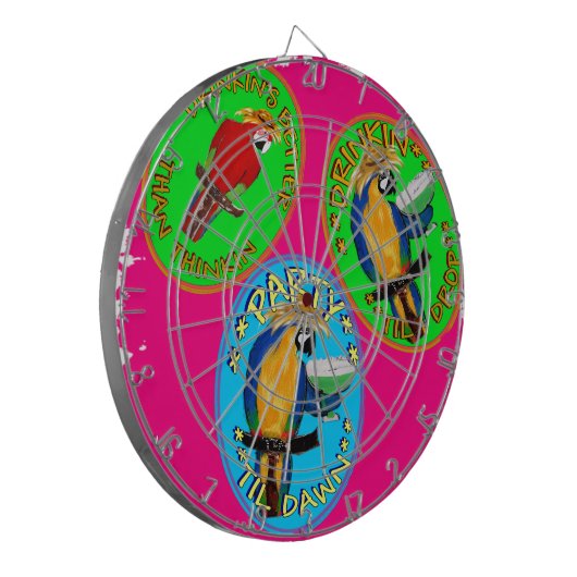 JEU DE FLÉCHETTES PARROTS (Devant gauche)