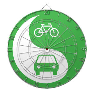 Jeu De Fléchettes Partager la route Yin Yang
