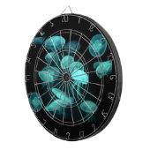 Jeu De Fléchettes partie de lueur de lumière de noir de panneau de (Devant droit)