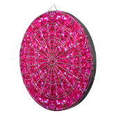 Jeu De Fléchettes parties scintillant rose chaud (Devant droit)