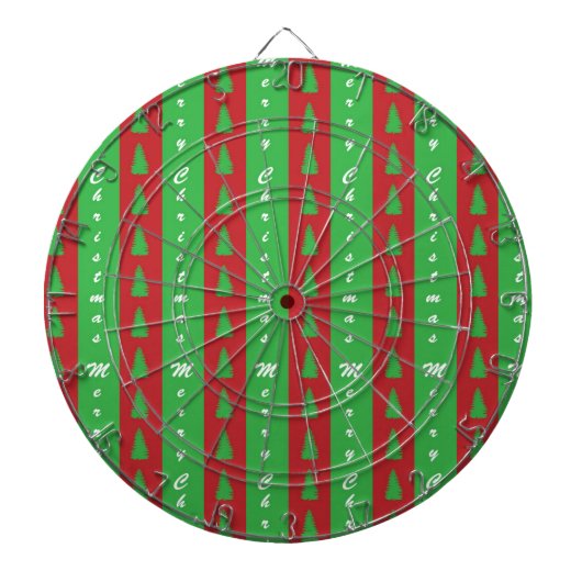 Jeu De Fléchettes Patterns de Christma Tree (Devant)