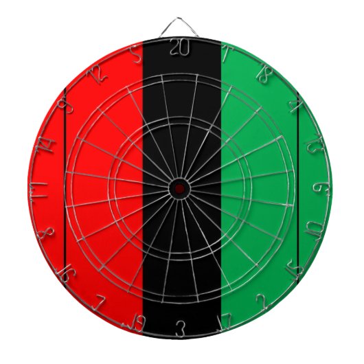 Jeu De Fléchettes Patterns de Kwanzaa Colors (Devant)