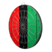 Jeu De Fléchettes Patterns de Kwanzaa Colors (Devant droit)