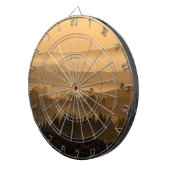 Jeu De Fléchettes Paysage de coucher du soleil (Devant droit)