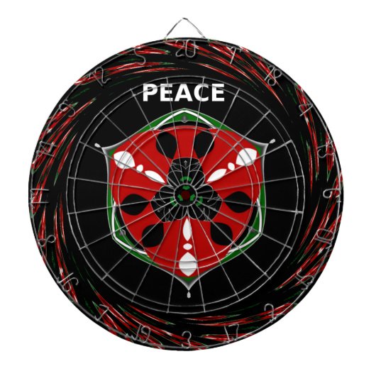 Jeu De Fléchettes "Peace : with Shield Emblem" (Devant)