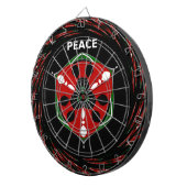 Jeu De Fléchettes "Peace : with Shield Emblem" (Devant droit)