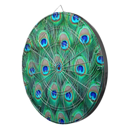 Jeu De Fléchettes Peacock Splendor (Devant droit)